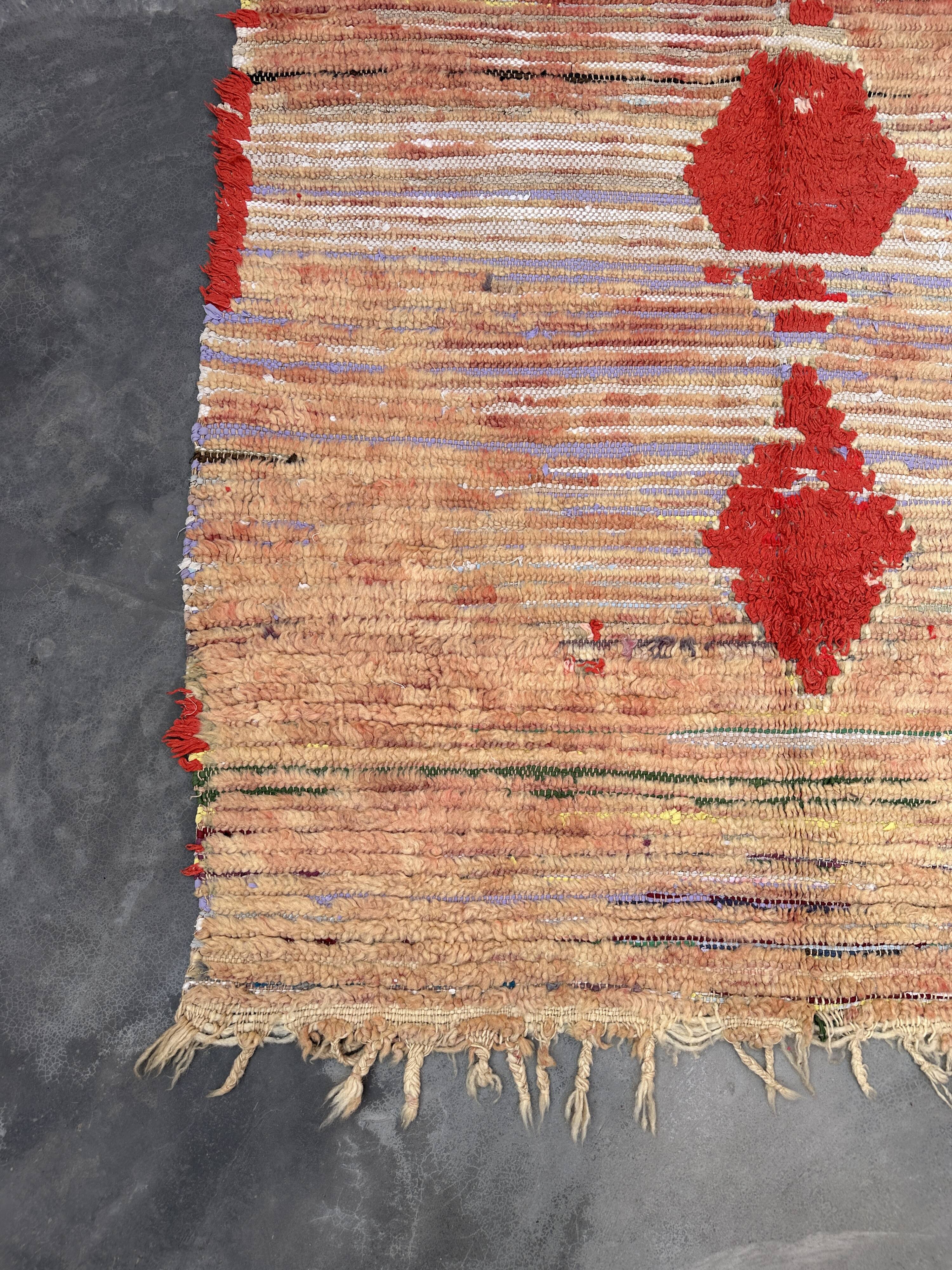 Boujad beige Moroccan rug - 135 x 234 cm