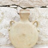 Round terracotta jug