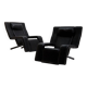 Set of Postmodern Reclining Loungechairs by G.P. Vitelli & T. Ammannati for Brunati Italy