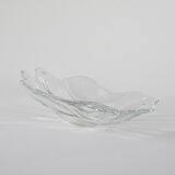 Plat danois en verre par Holmegaard, années 1970