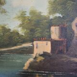 Oil painting on canvas, Francis Torry Brescia, 1977