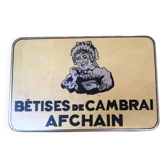 Boîte métal bêtises de cambrai