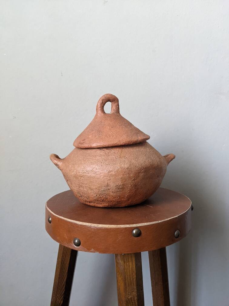Handmade pottery terracotta slow country decoration pot