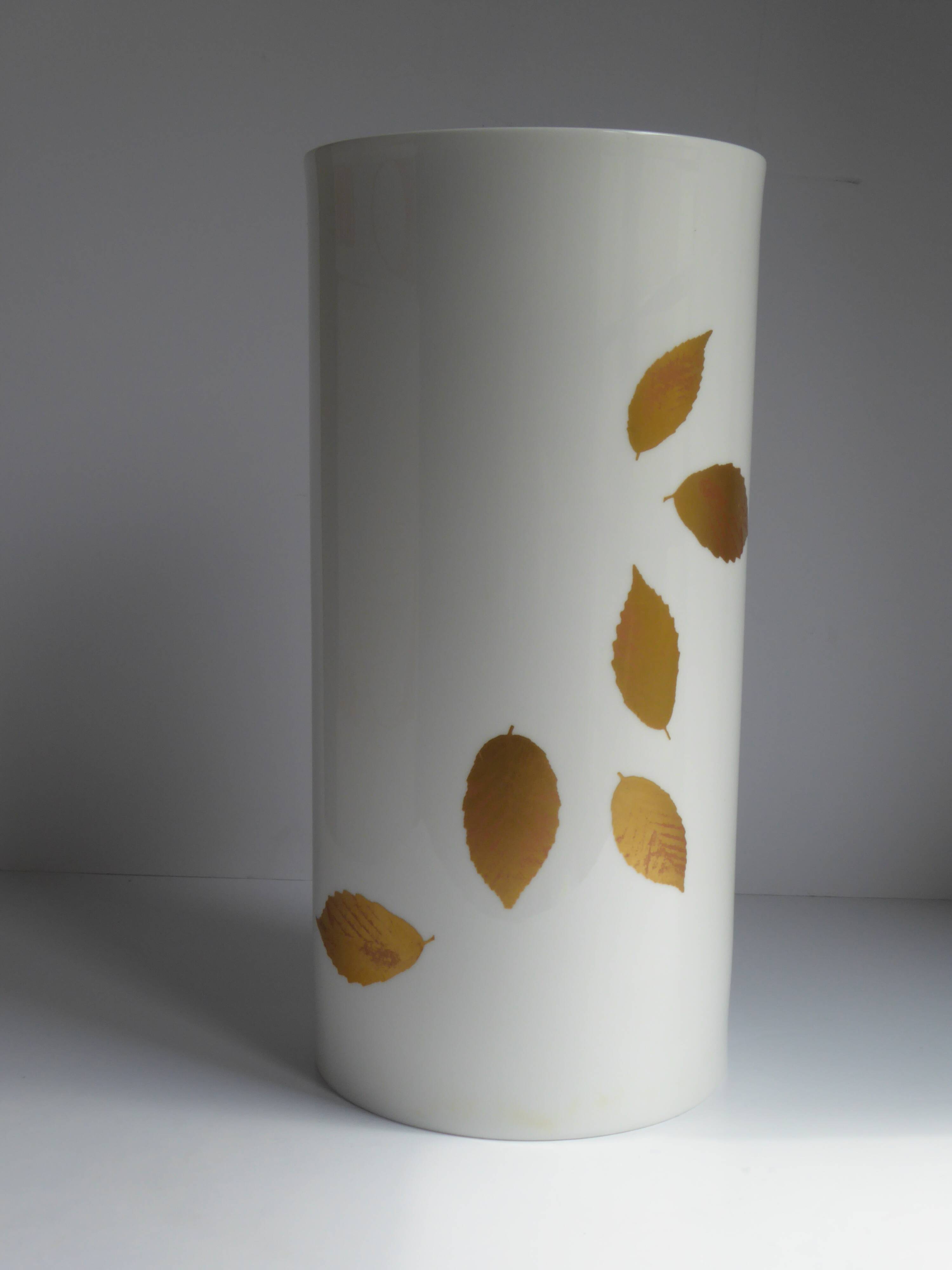 Porcelain vase signed Dibbern