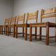 Set of 5 vintage chairs by Tage Poulsen for Gramrode Møbelfabrik, 1970's