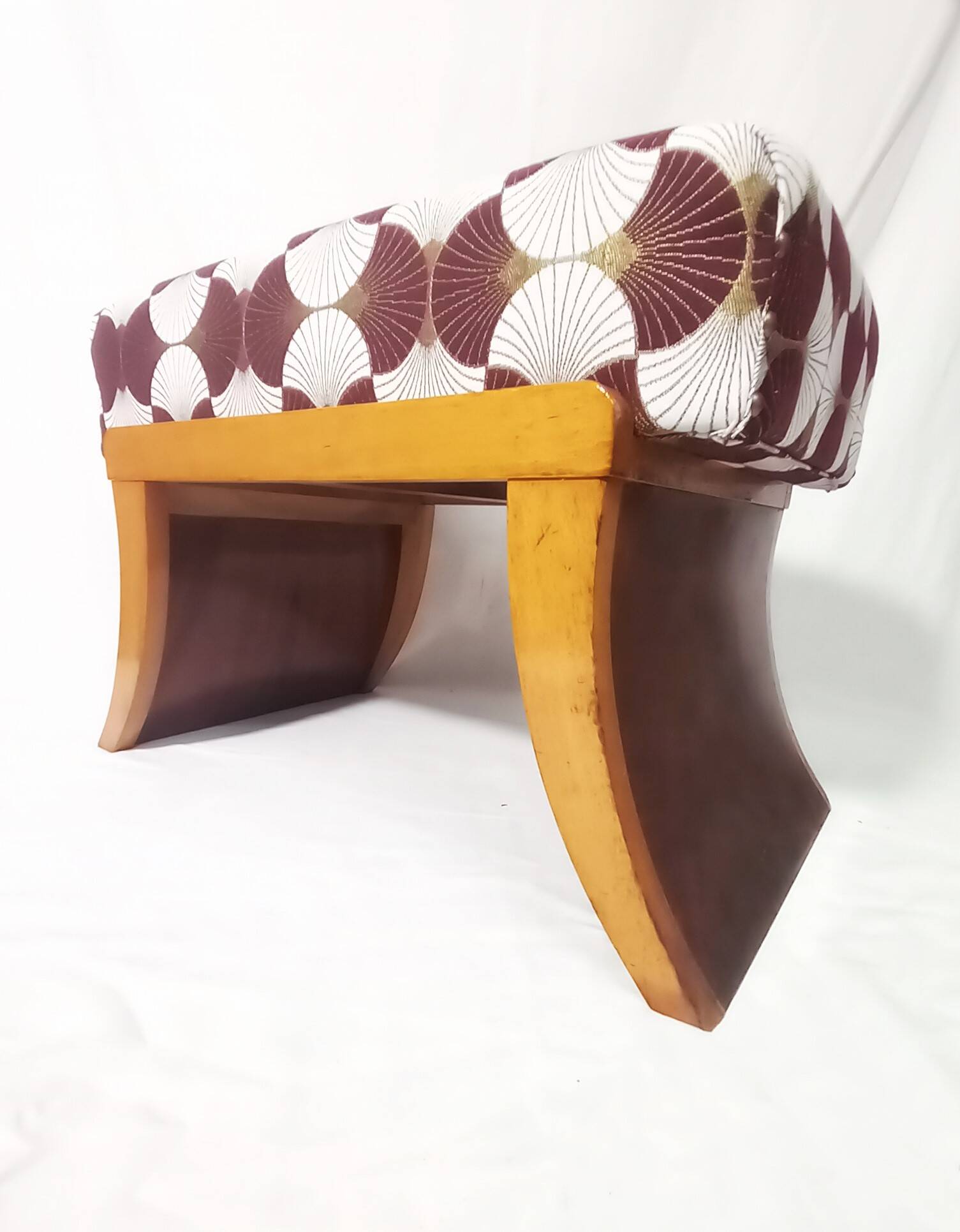 Art Deco Stool Bench