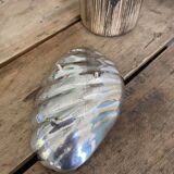 Silver metal pocket empty