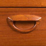 Teak chest of drawers by Kai Kristiansen for FM Mobler, 1961
