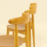Heart dining set, designed by Hans Wegner for Fitz Hansen,  Denmark 1960s