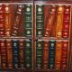 Vintage Victorian style library buffet with double drawers.
