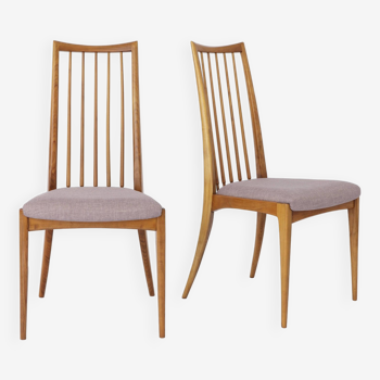 2 chaises vintage 1960 par Ernst Martin Dettinger, Allemagne