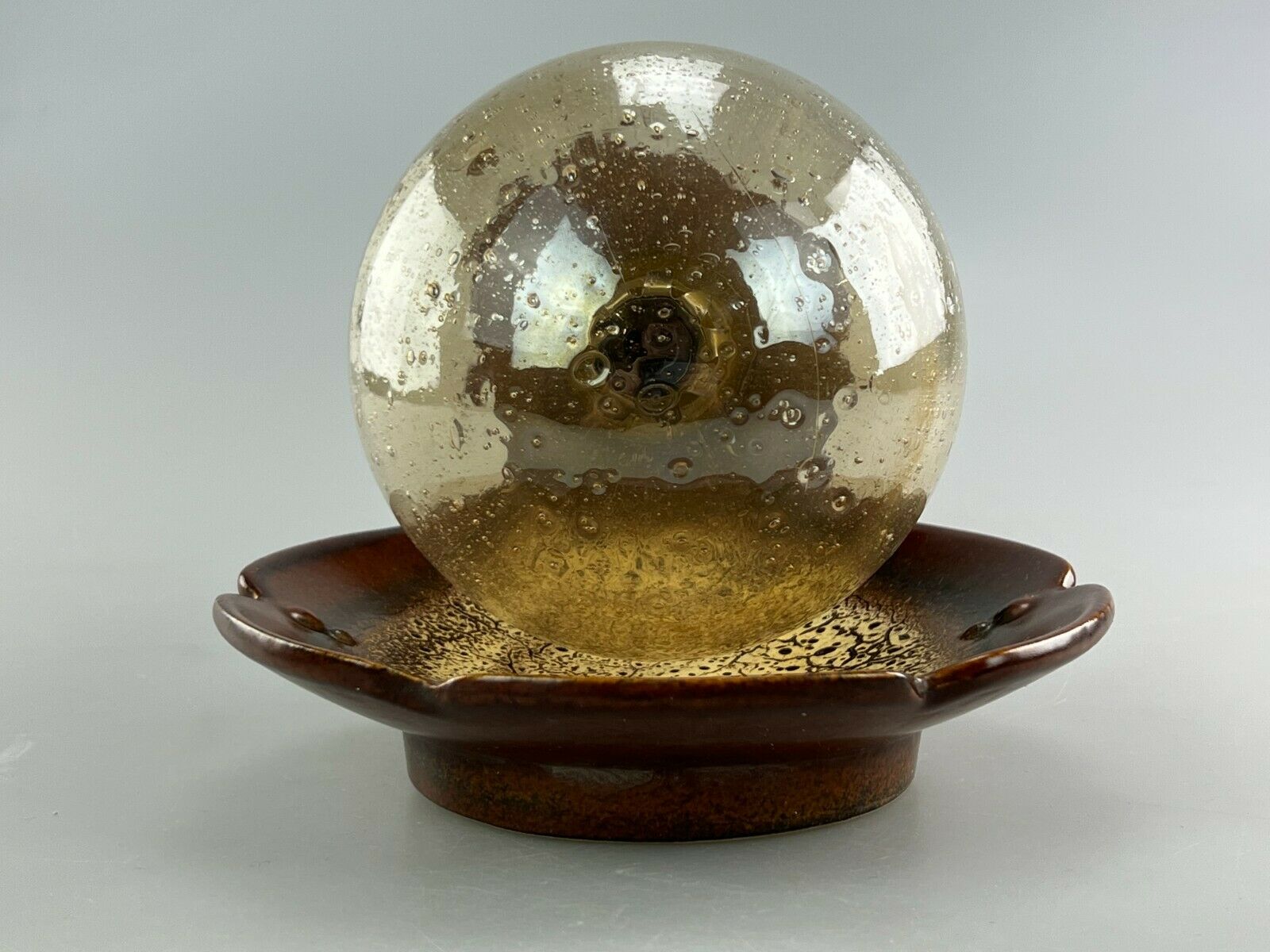 Mid-century ceramic wall light from the 70s