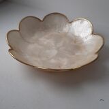 Mother-of-pearl and brass tidy