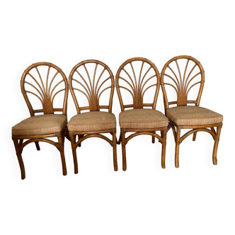 Chaises rotin maugrion