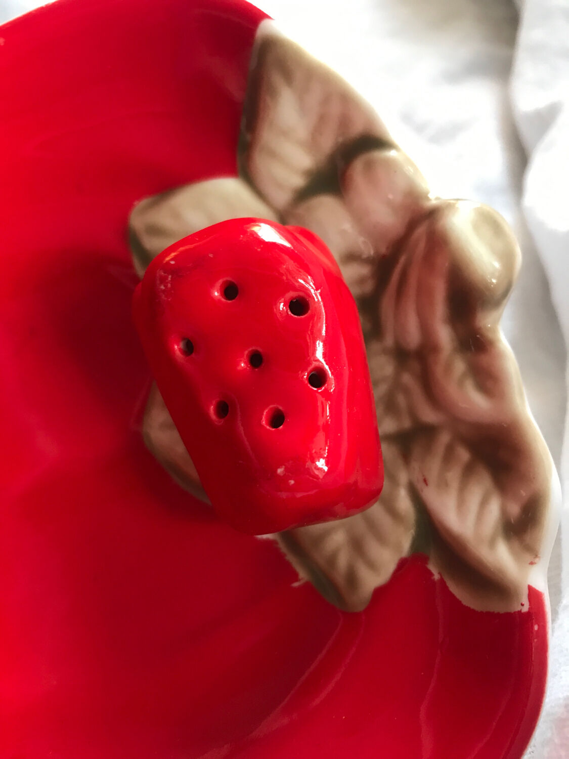 Pepper slushie appetizer dish