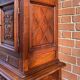 Cabinet louis XIII in walnut 19th era