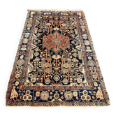 Magnificent antique Persian Nahavand hand-knotted carpet.