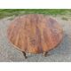 19th century walnut 6-legged opening table