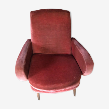 Fauteuil en velours