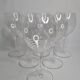 Villeroy and Boch crystal wine glasses, 23 cm
