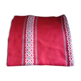 Square red tablecloth