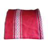 Square red tablecloth