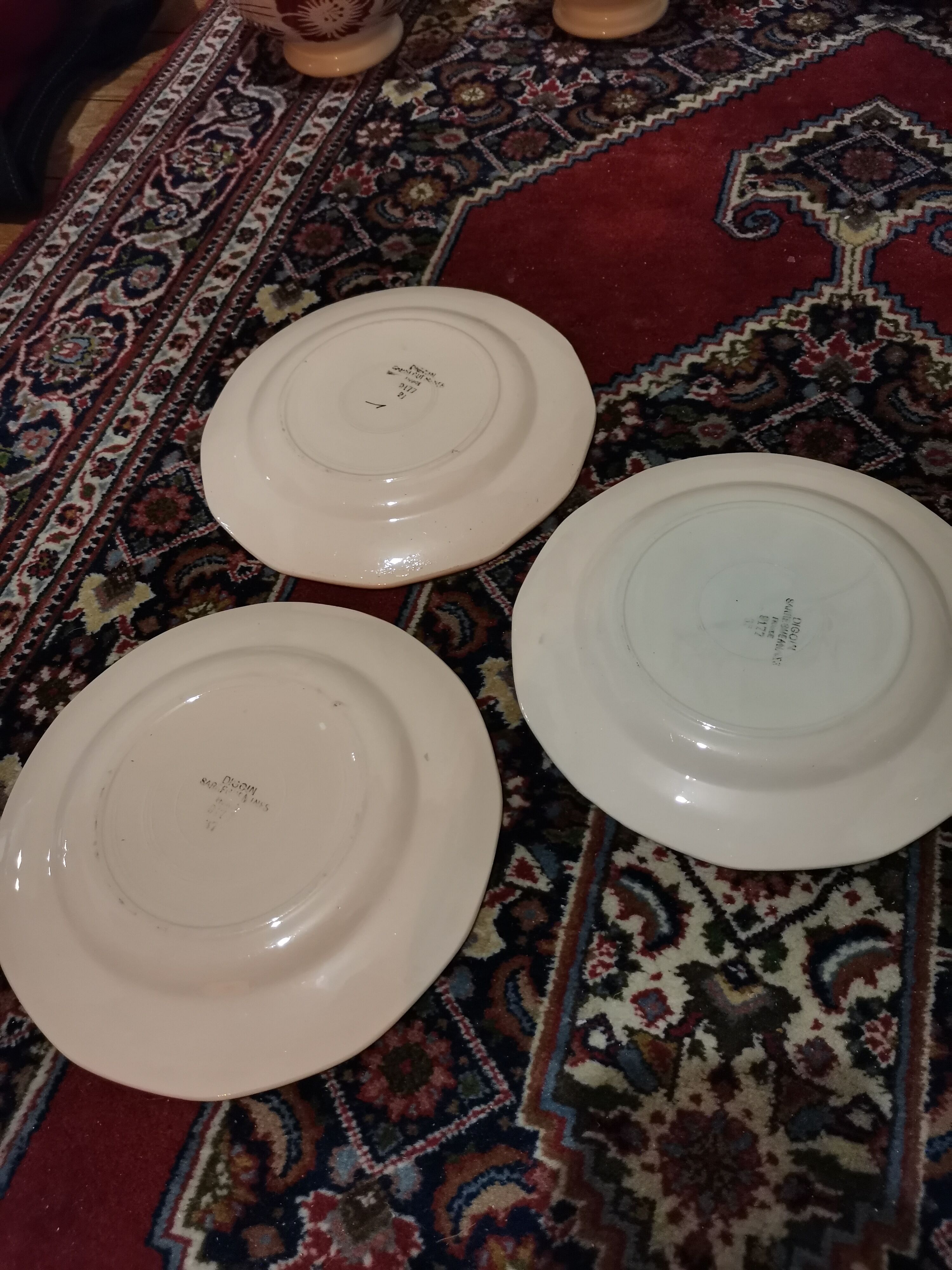 Assiettes 9177 Digoin