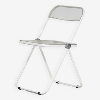 1970s “Plia” folding chair by Giancarlo Piretti for Castelli, Italy