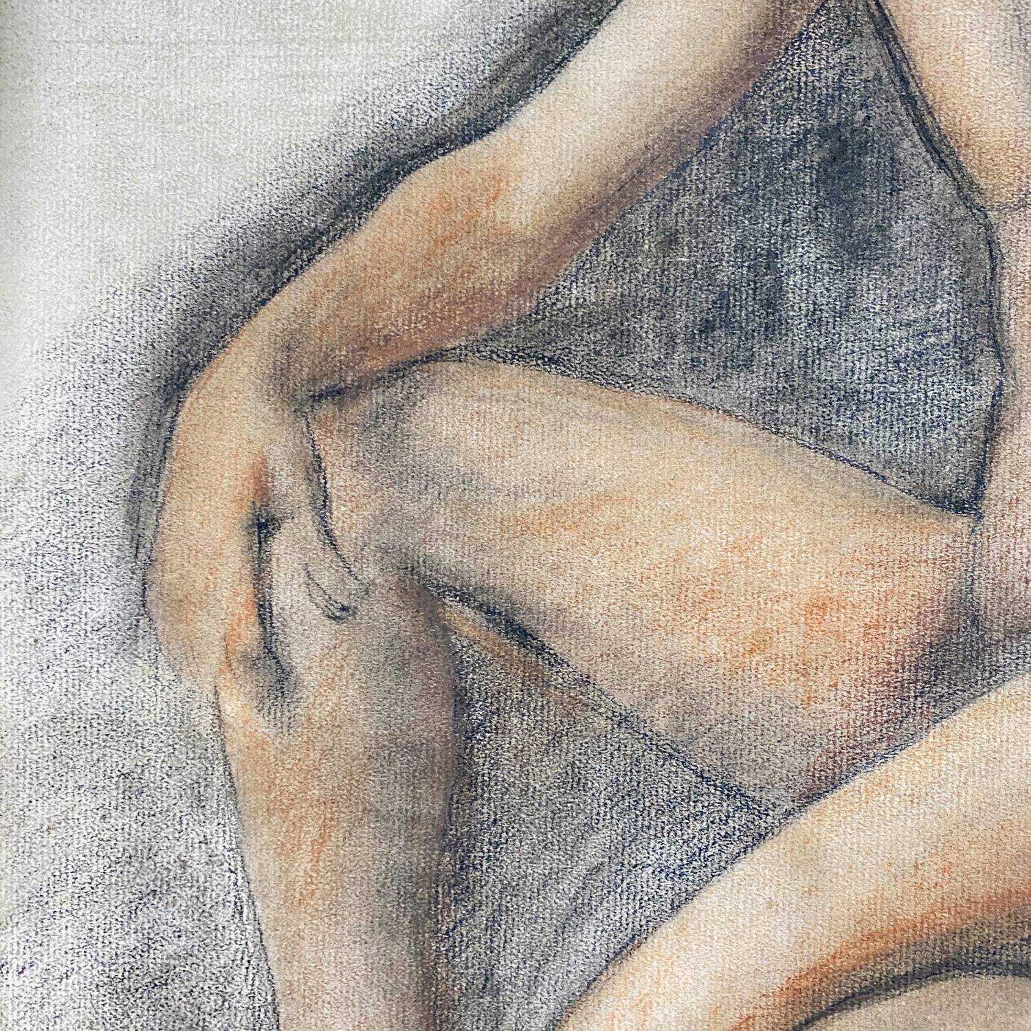 Drawing 1930 "Young man in profile"