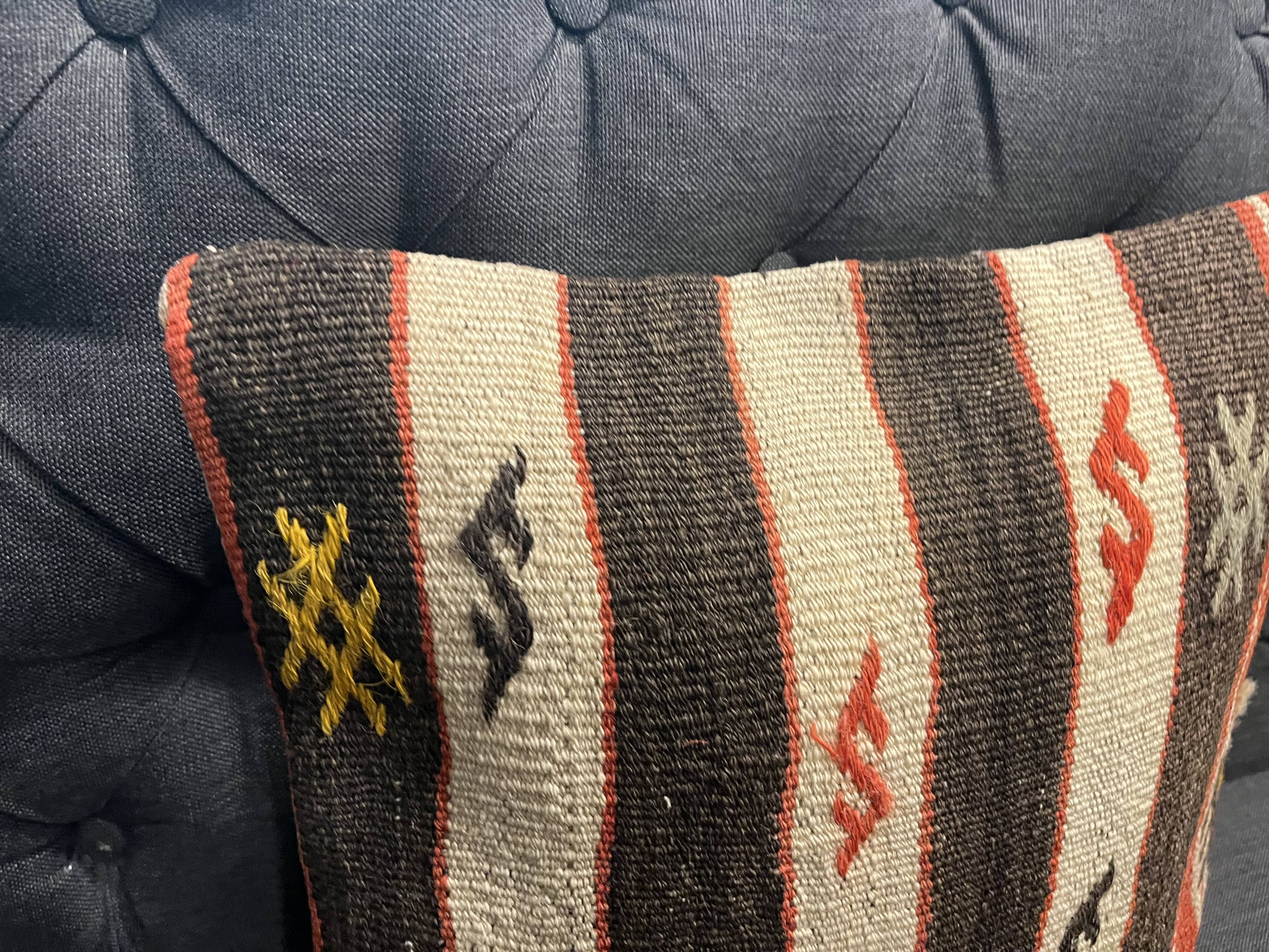 Authentic Vintage Wool Cushion