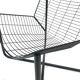 Fauteuil Ikea Jarpen Wire Chair vintage Niels Gammelgaard
