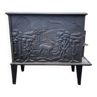 Antique cast iron stove