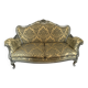 Louis XV / Baroque style two-seater canapé