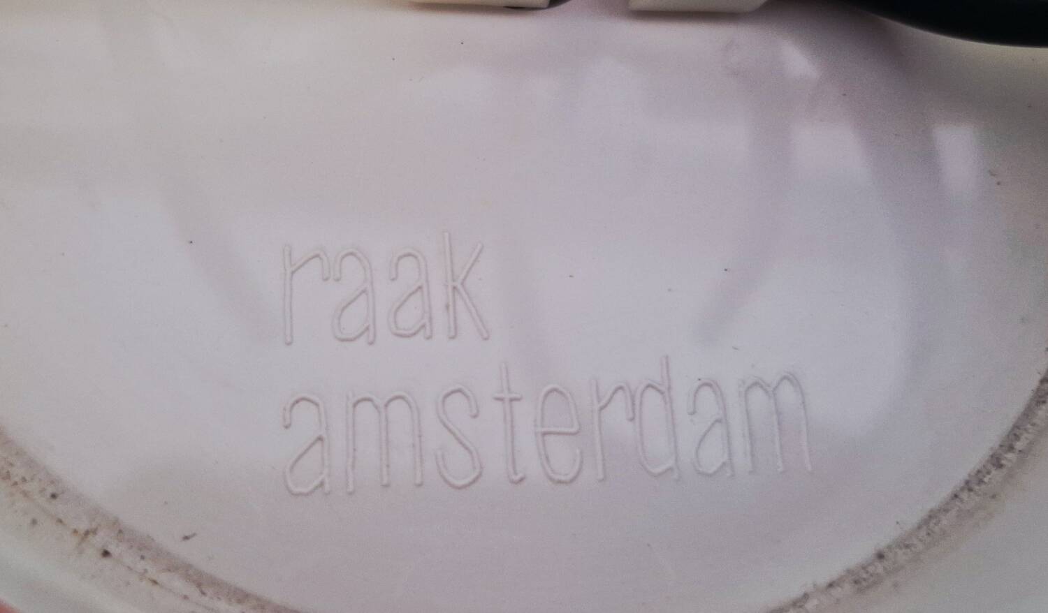 Set of 3 amber glass pendant lights, RAAK Amsterdam, 1970