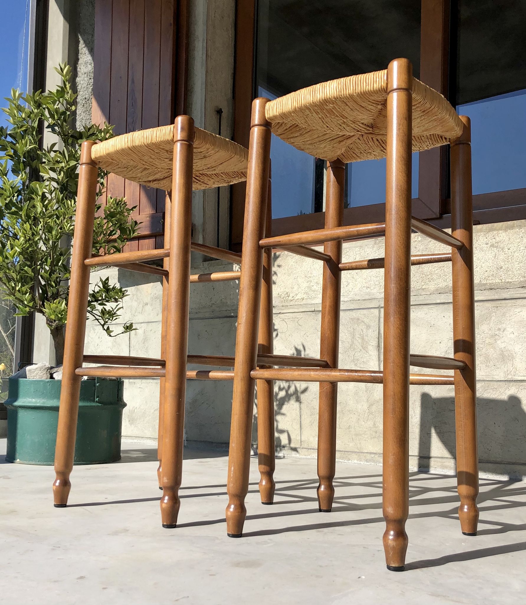 Pair of vintage bar stools