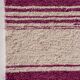 Handwoven recycled cotton rug - 40 x 60 cm
