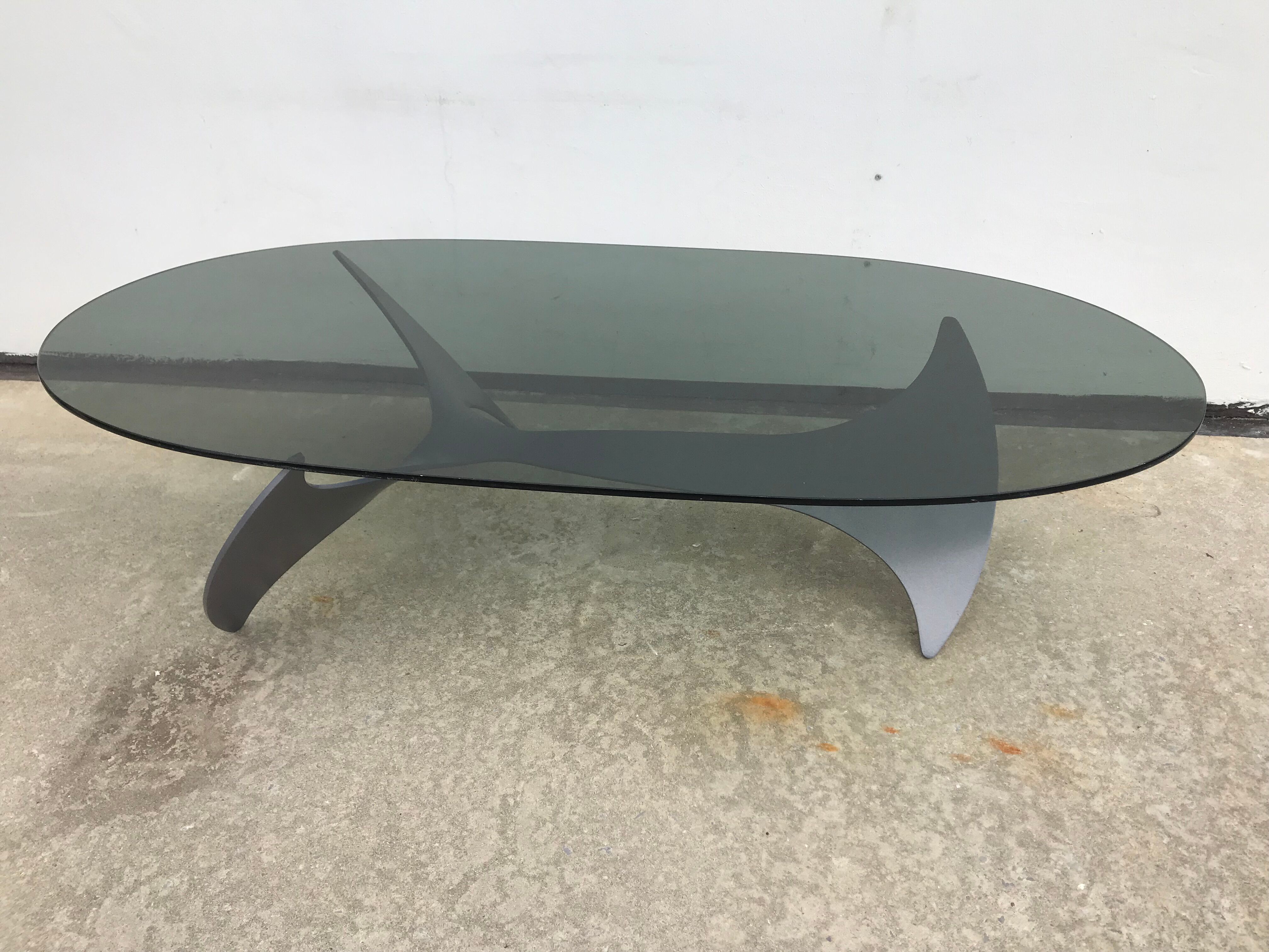 Propeller oval coffee table by Knut Hesterberg 1964