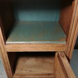 Renovated wood bedside