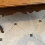Old table with extension