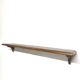 Vintage solid wood wall shelf