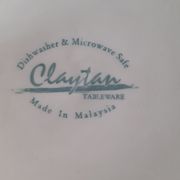 Suite of 4 vintage dessert plates