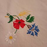 Nappe brodée