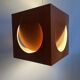 Cube pendant lamp - Shogo Suzuki for Orno