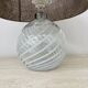 Mid-century design Holmegaard Swirl lamp , 1970s Denmark