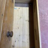 English pine chest of drawers