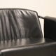 Vintage sofa in synthetic leather and chrome metal, 1970s