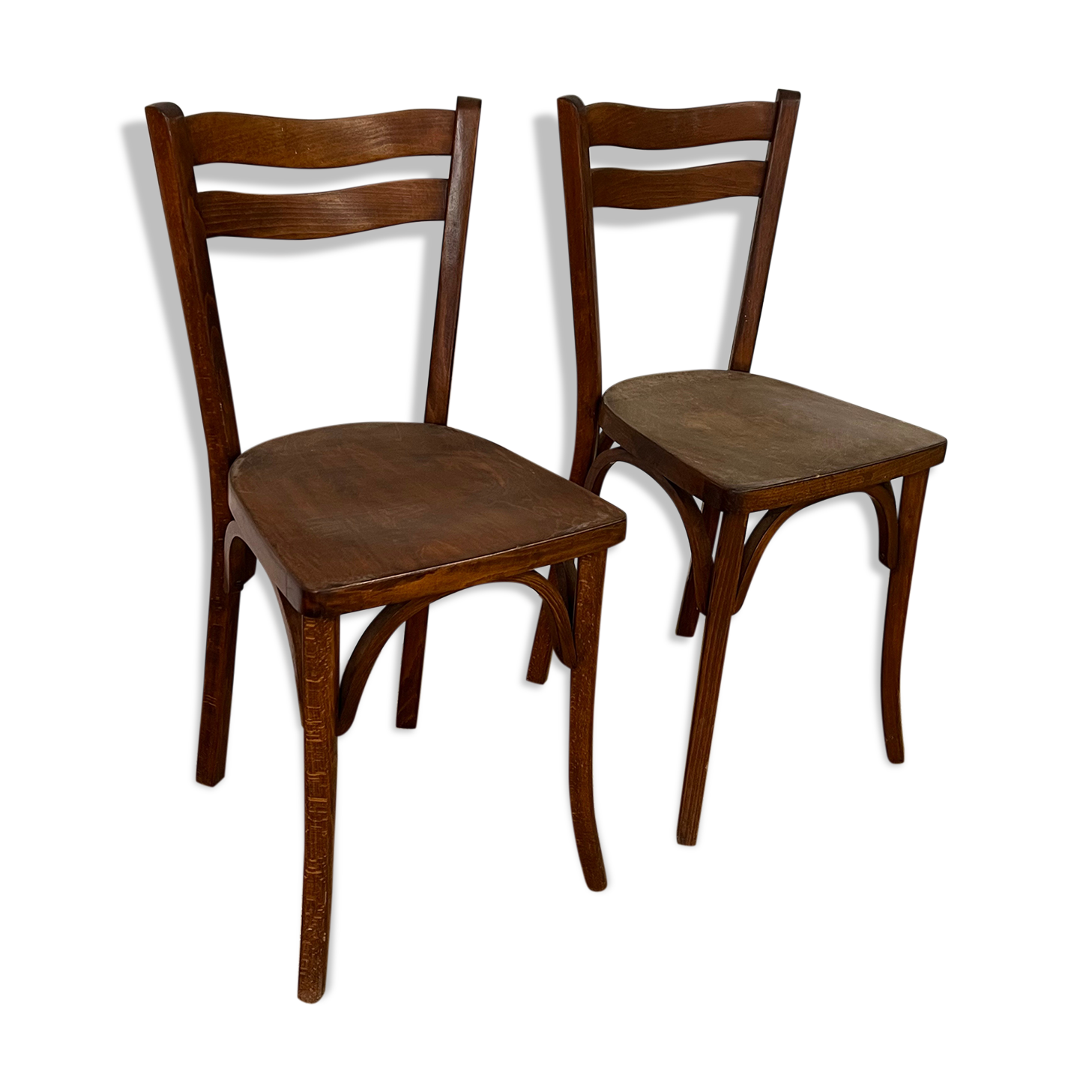 Pair of bistro chairs