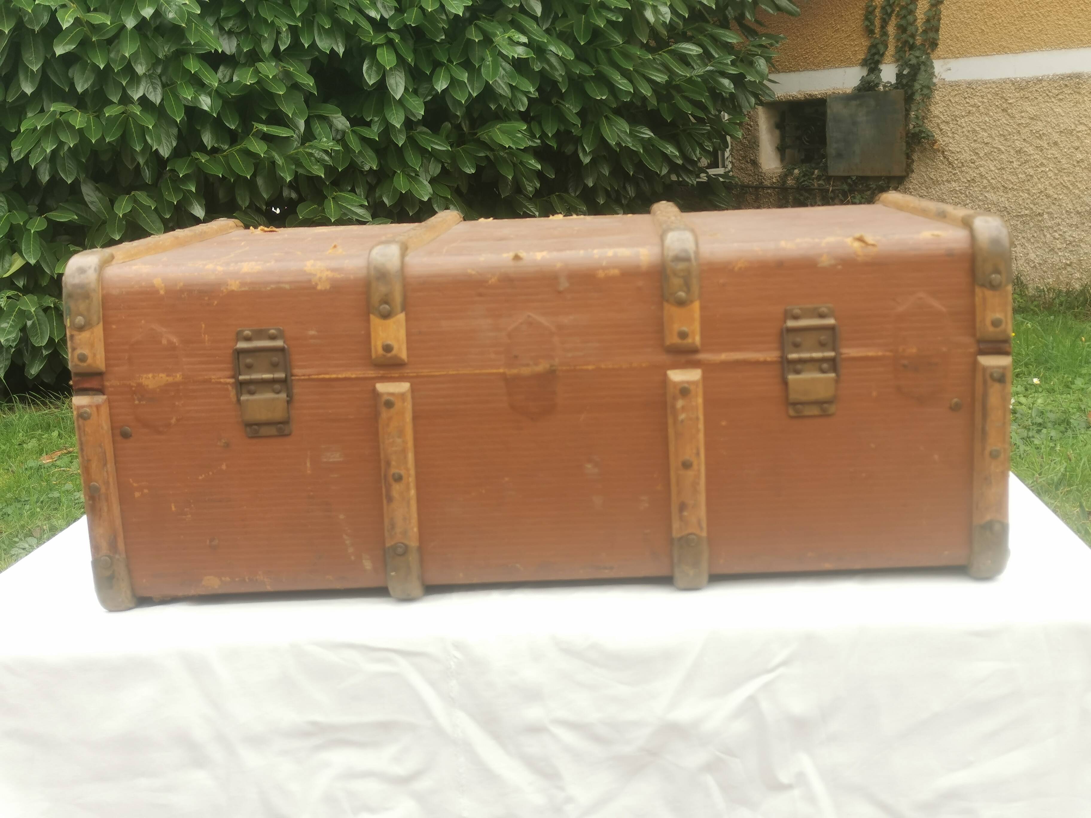 Vintage trunk "la panthere" in lyon