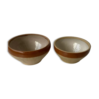 Set of 2 salad bowls Digoin Selency x Monoprix Croisé Laroche