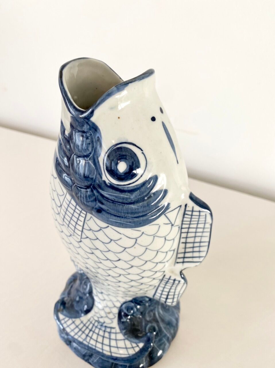 Ceramic fish vase